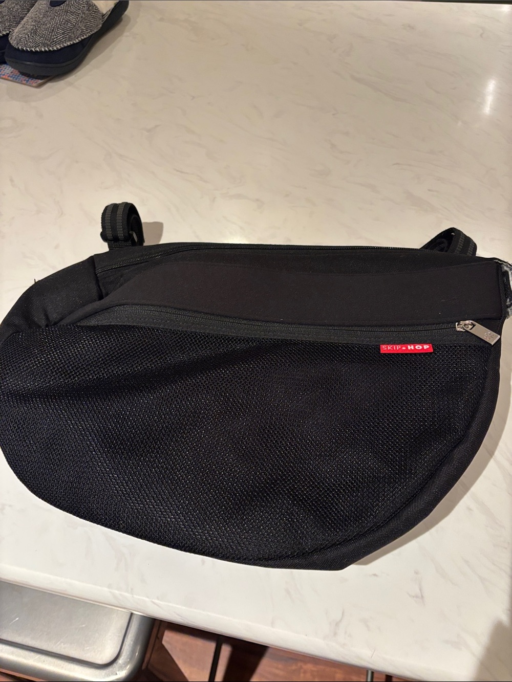 Skip Hop Black Stroller Attachment Bag